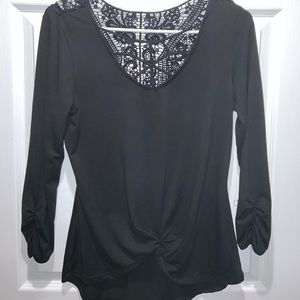 Black long sleeve shirt
